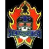 RIDE HARD DIE FAST SKULL PIN DX RIDE HARD DIE FAST SKULL PIN DX